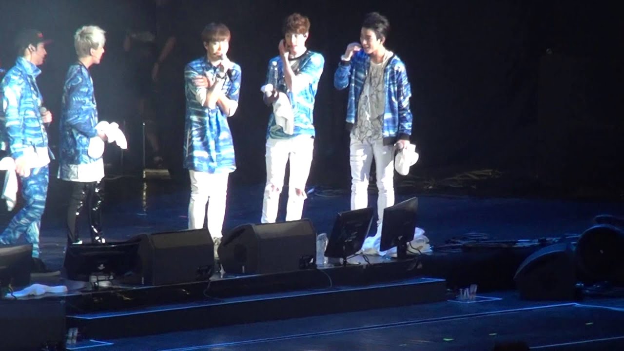 FANCAM 140823 GOT7 @Tofu Music Festival - talk 1
