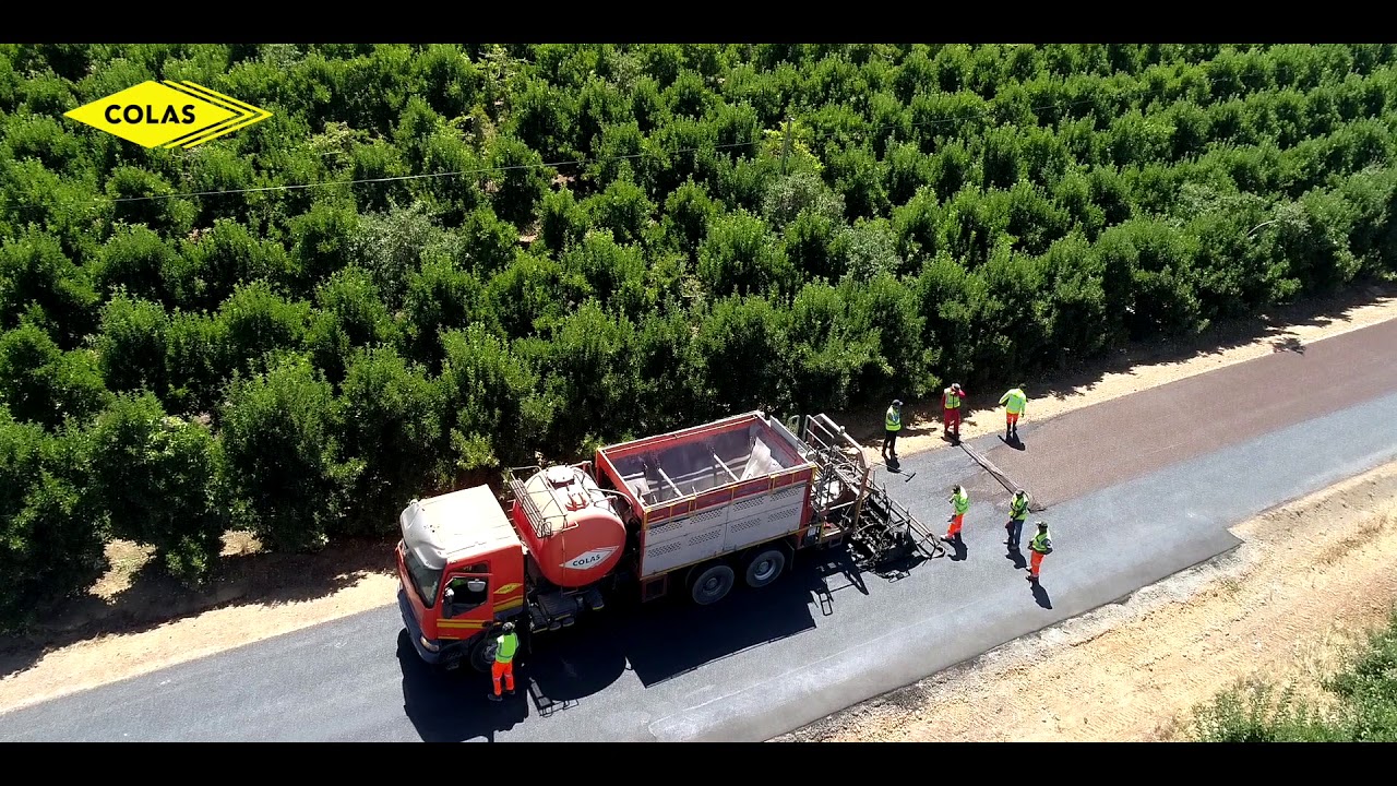 COLAS SA  - Micro Surfacing Slurry Overlay