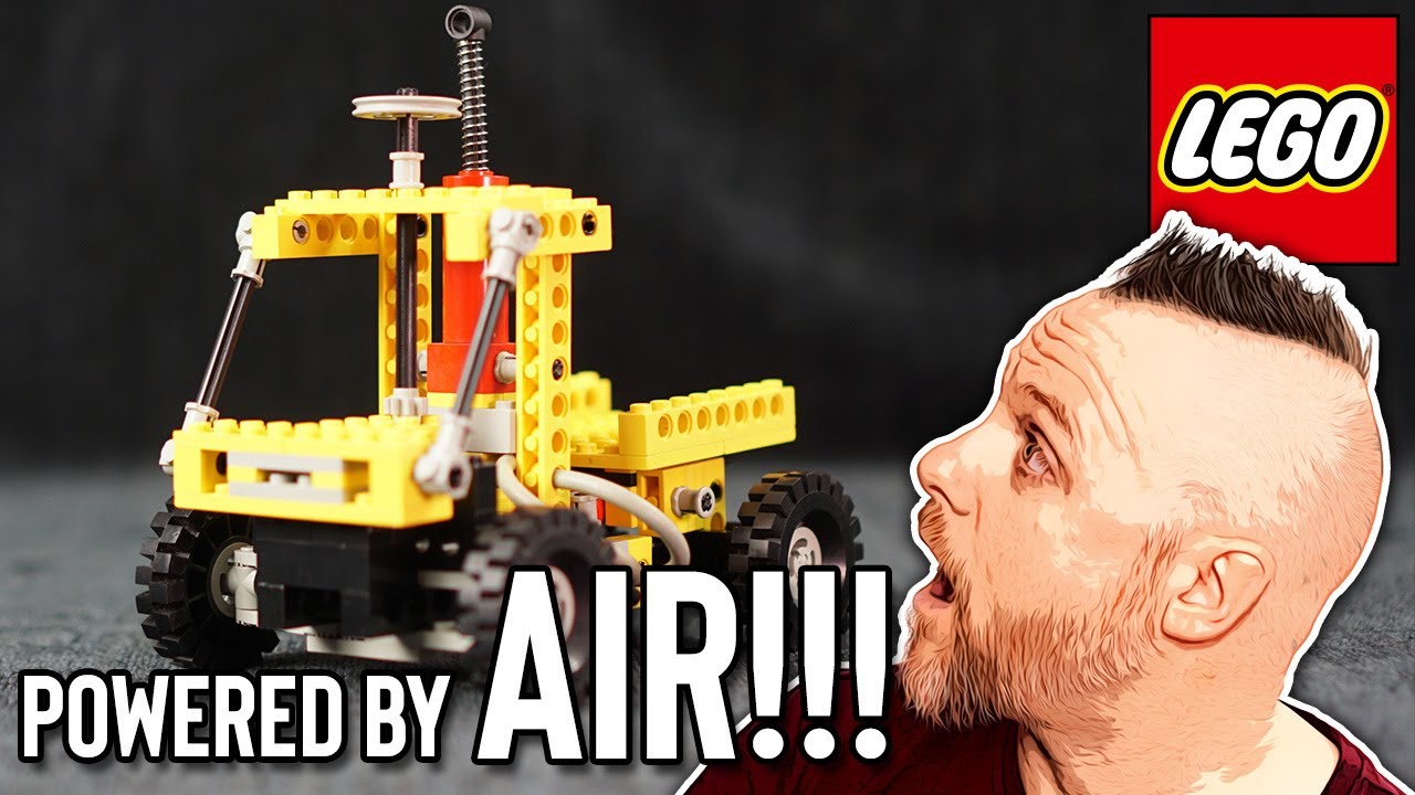 Vintage LEGO Technic (8040) - Dump truck - Speed build and overview