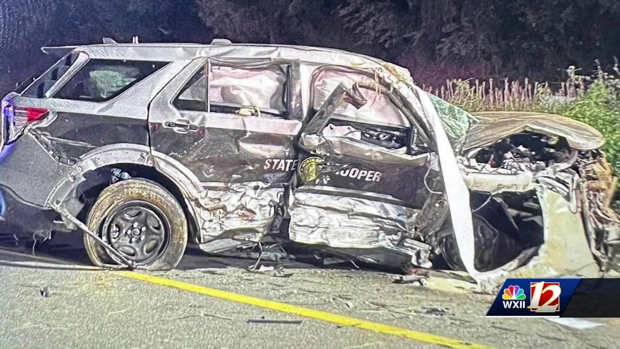 North Carolina State Trooper hurt in the line of duty