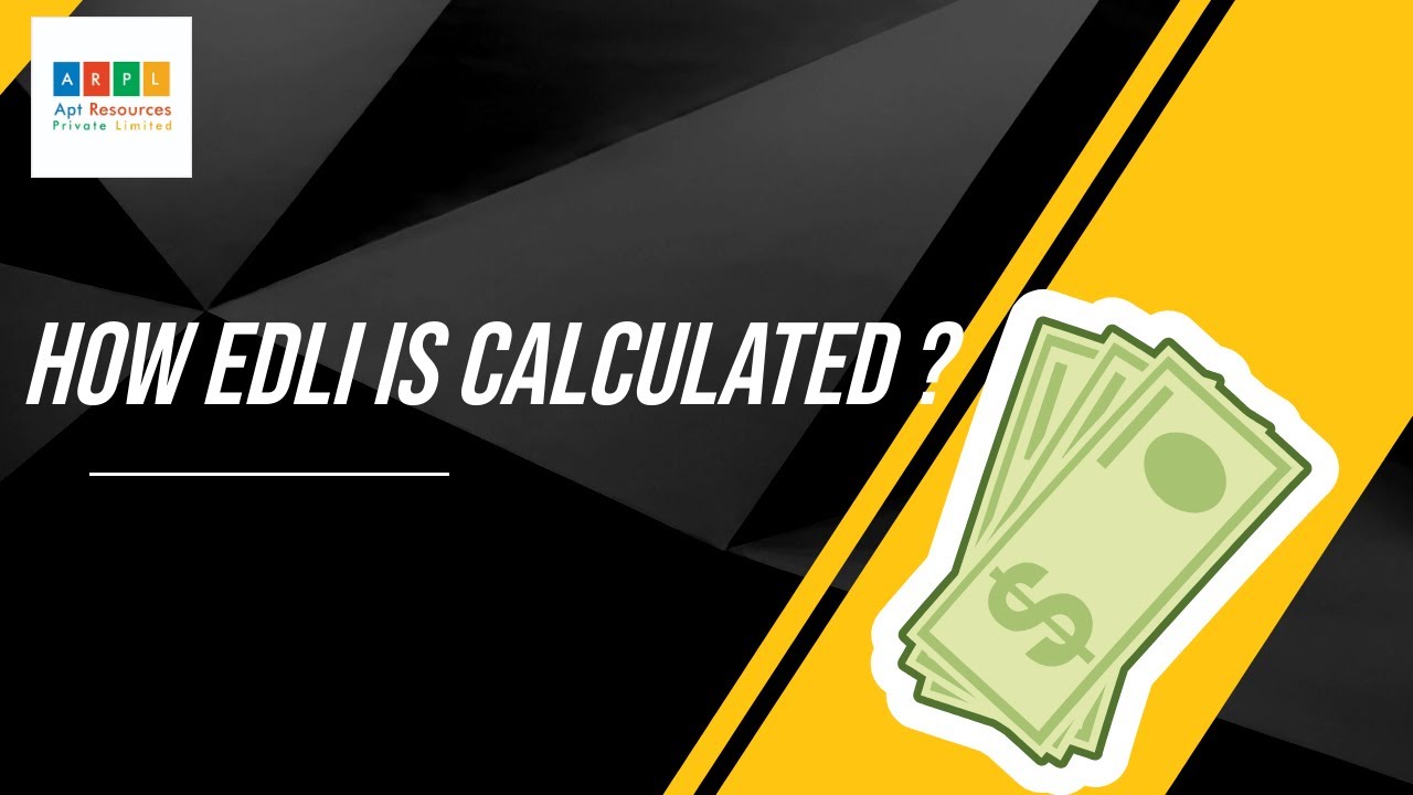 How to calculate EDLI ?