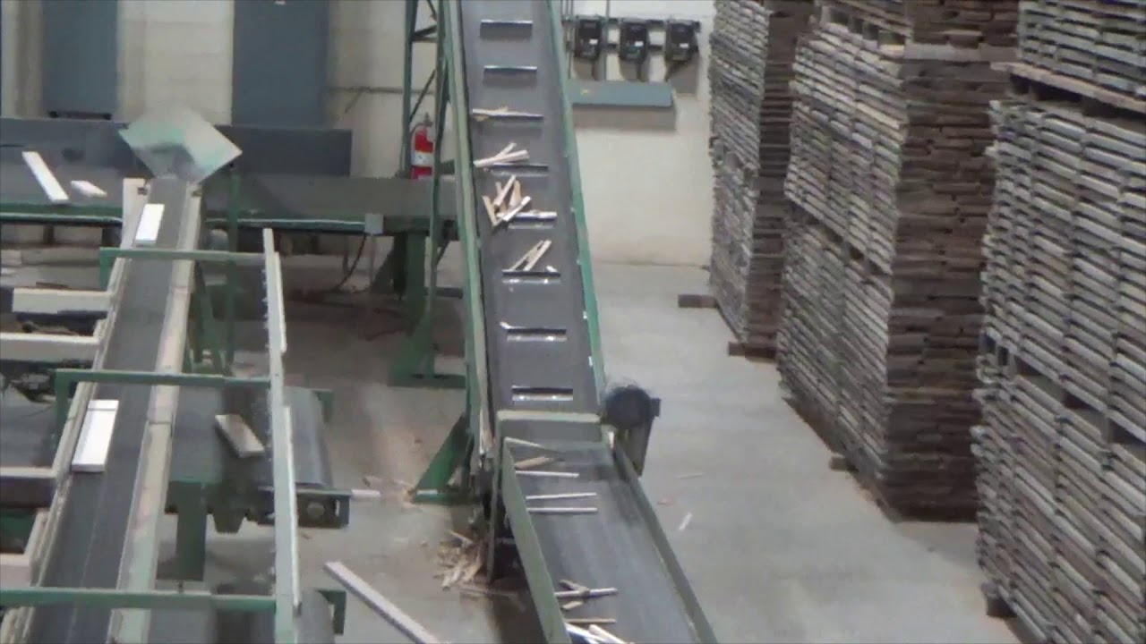 Used Eagle BWS-8-LR Defecting and Optimizing Cut-off Saw System - RT Machine