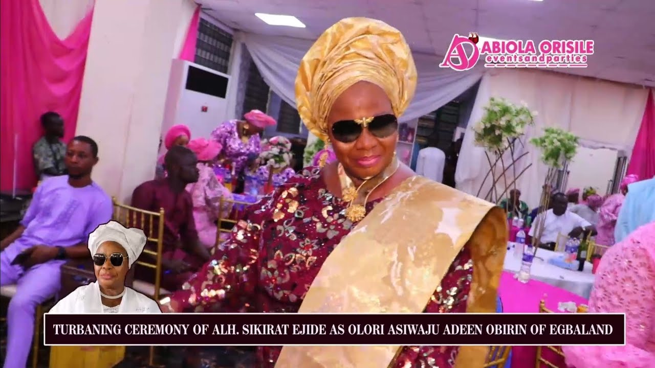 EGBA High Chief , Alhaja Sikirat Ejide Socopau, becomes Olori Asiwaju Obinrin of Egba Muslims.