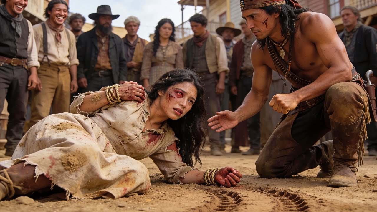 She Was Beaten and Dragged with Rope in Front of Town—What the Apache Did Next Stopped Everything