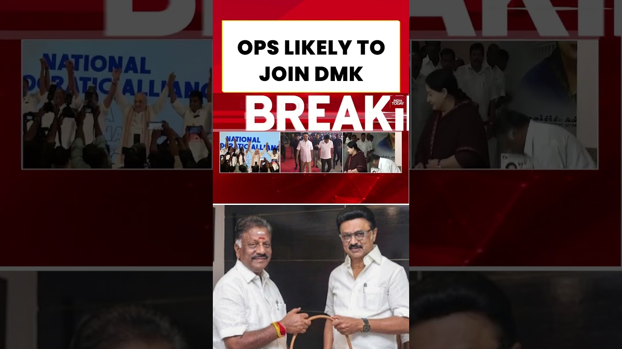 O Panneerselvam, EX-Tamil Nadu CM and expelled AIADMK leader, likely to join DMK