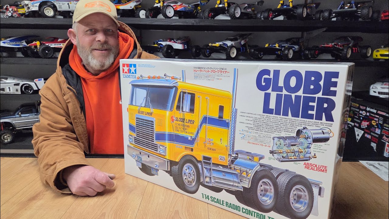 Сборка модели Tamiya Globe Liner, часть 1.