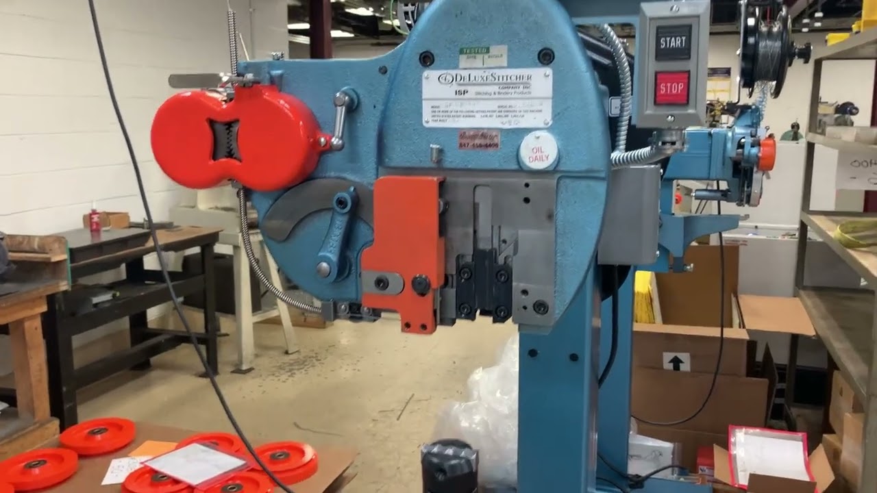 Wire Straightening S5, S2 & S3A Interlake Stitchers