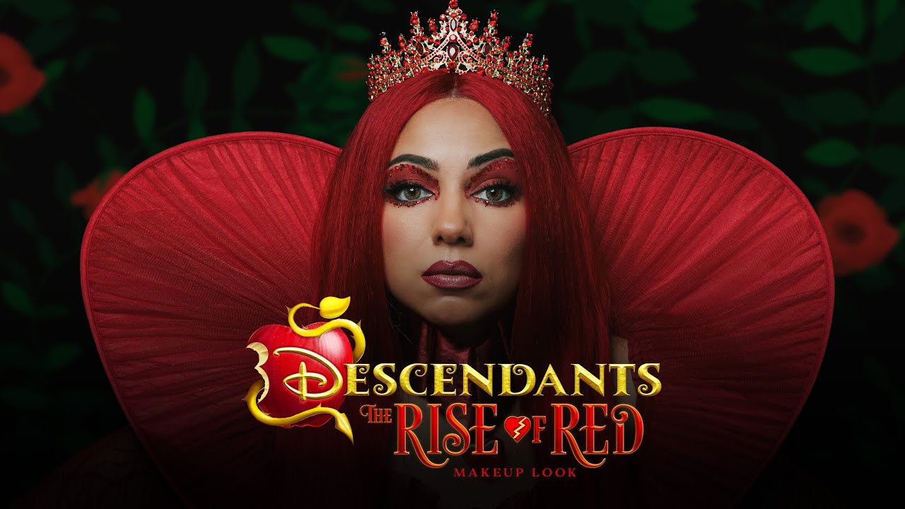Disney Descendants Queen of Hearts (Rita Ora) MAKEUP!