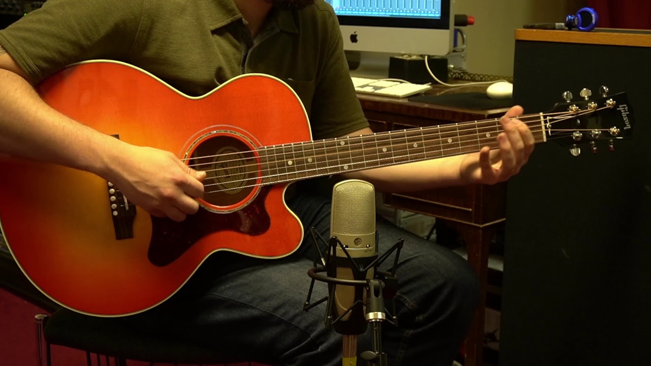 Gibson Parlor AG Mahogany Acoustic Guitar Demo