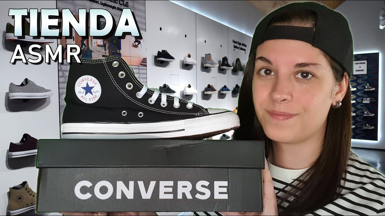 Tienda de Zapatillas CONVERSE 🌟 Roleplay Vendedora | ASMR Español | Alternative ASMR
