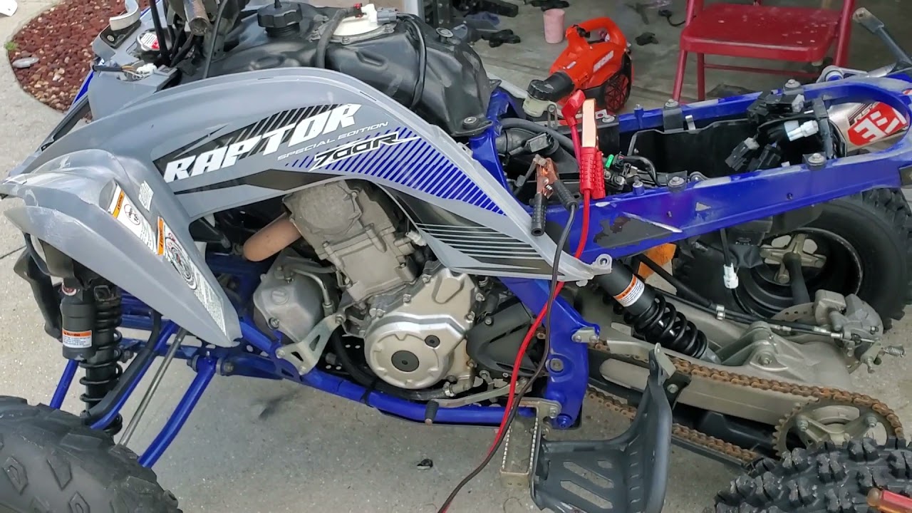 yamaha raptor 700 restoration update #1