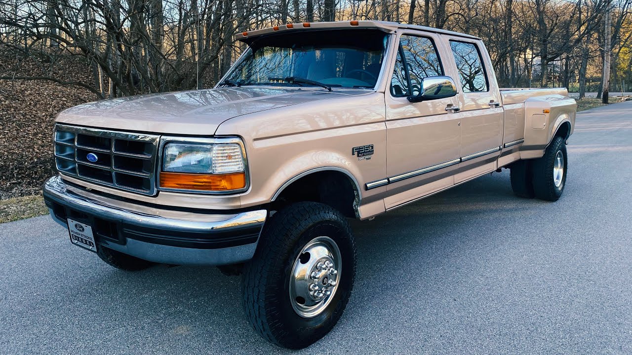 Start and Test Drive: 1997 Ford F-350 7.3L Powerstroke Dually - 125k Miles (A50948)