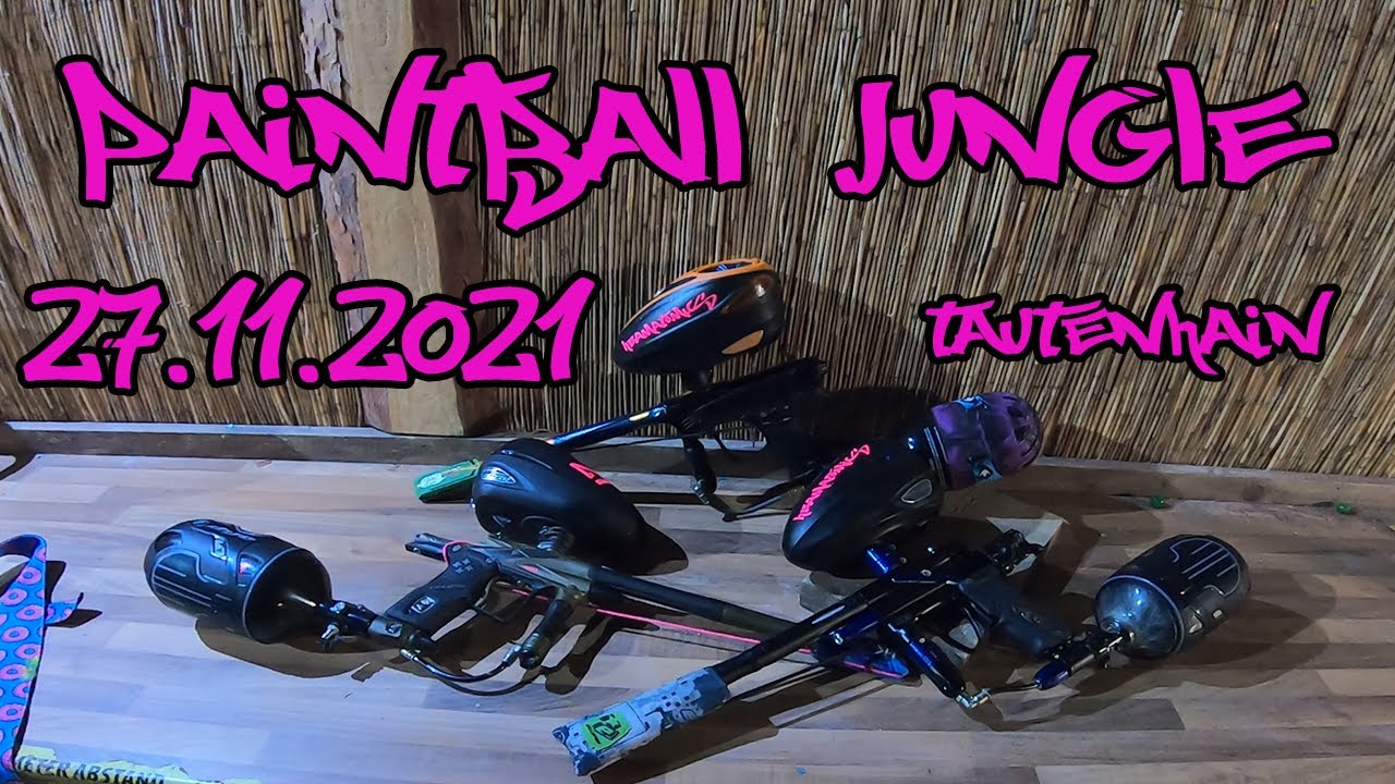 Paintball Jungle Tautenhain 27.11.2021