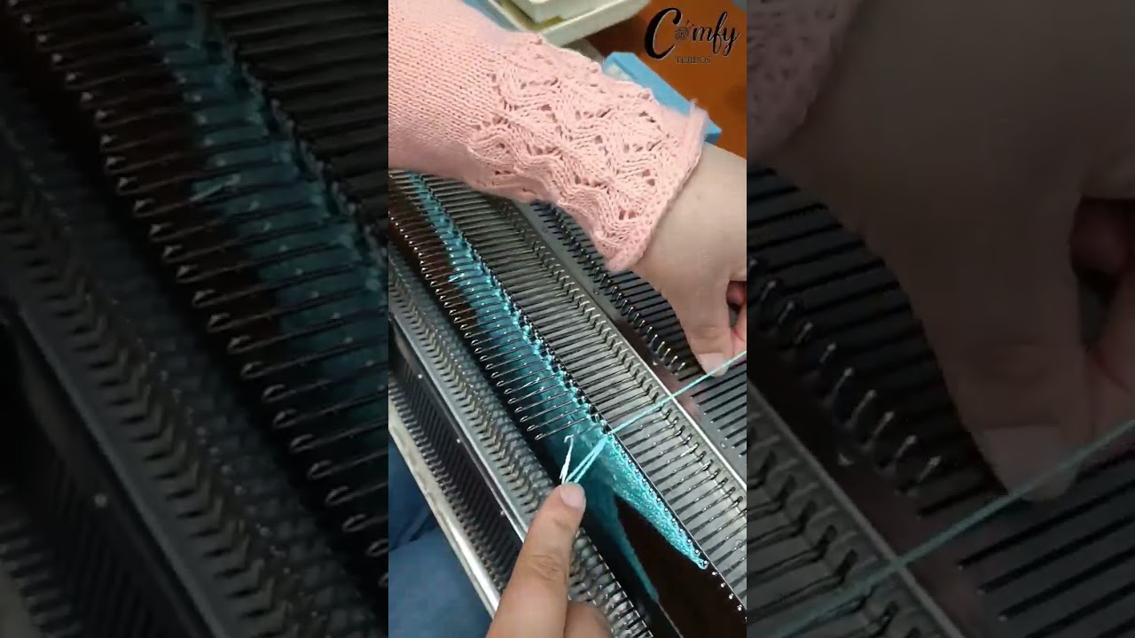 Cerrando puntos con remallador - Comfy Tejidos - Tejido a máquina