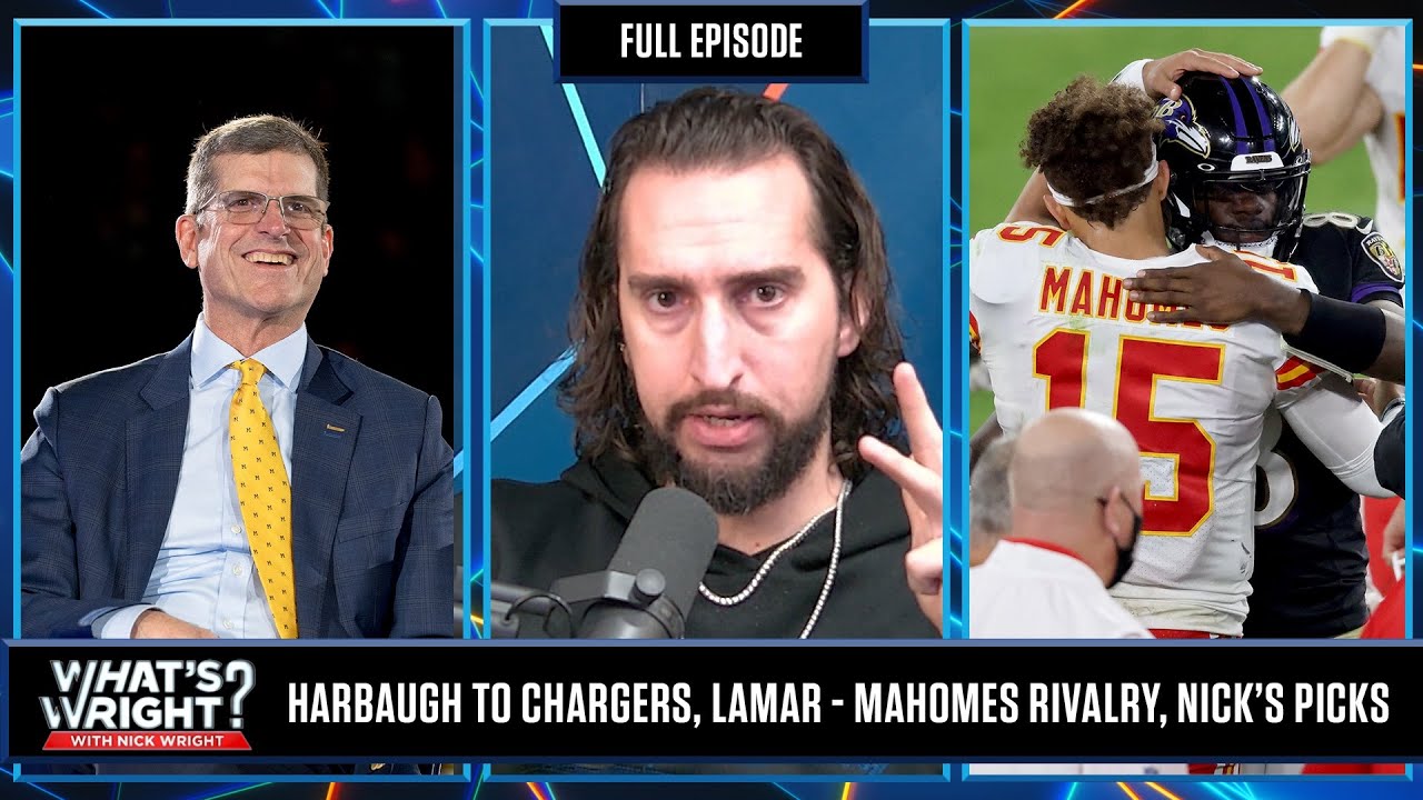 Lamar & Mahomes Rivalry?, Lions @ 49ers Preview & Nick&rsquo;s Picks | What's Wright?