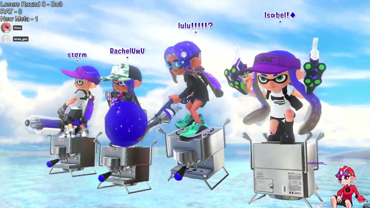 Squid Junction 40 Losers Round 8: New Meta vs Robbe And The Tomadachi