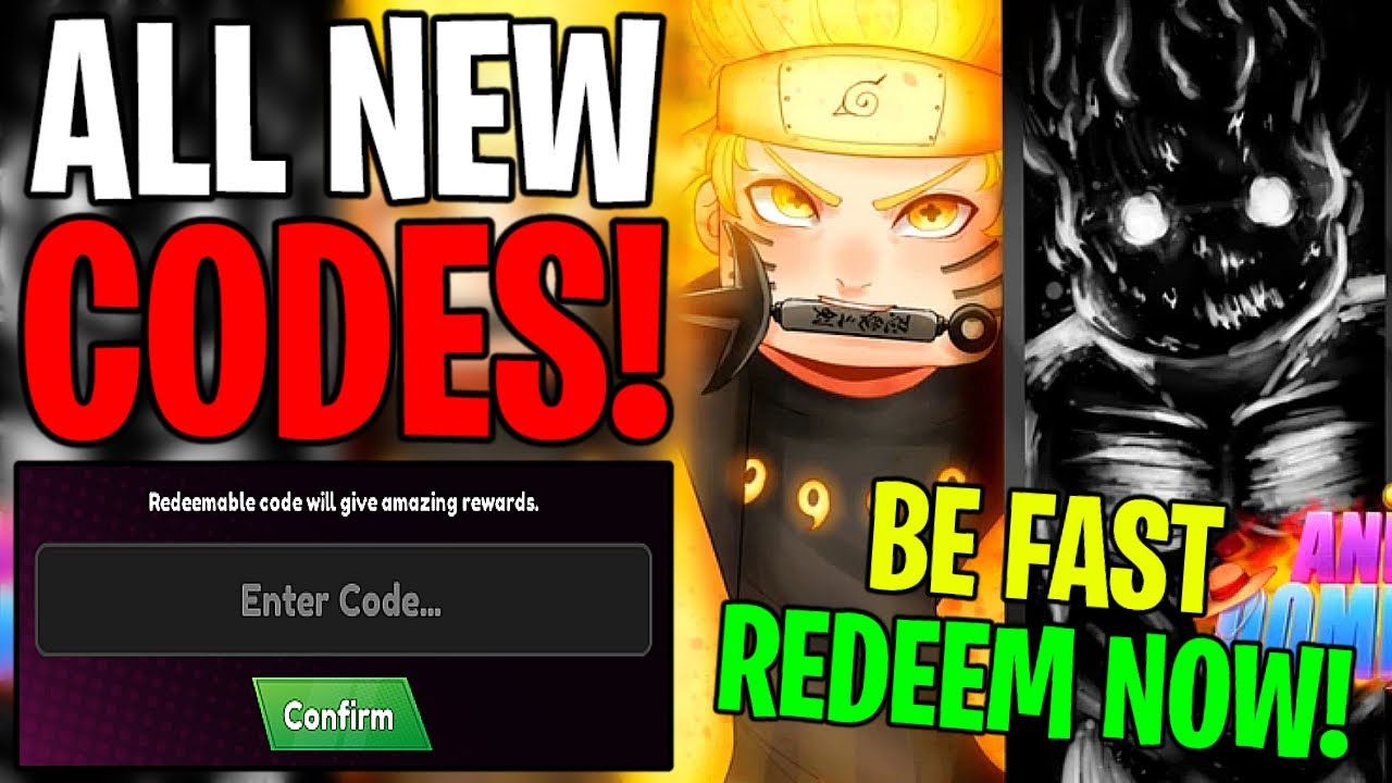 ✅ *NEW* ALL CODES IN ANIME DOMINION ROBLOX (REDEEM THESE CODES NOW!)