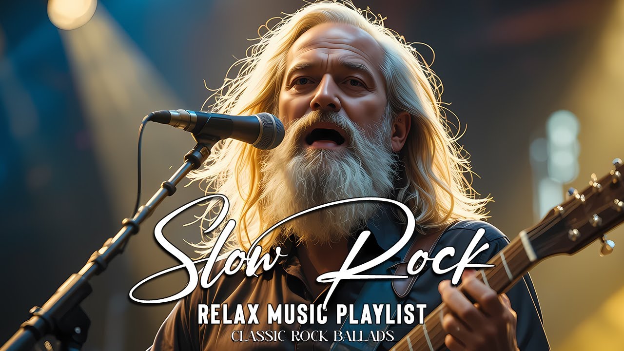 Legendary Slow Rock Love 🎶 Classic Ballads for Deep Emotion & Quiet Healing