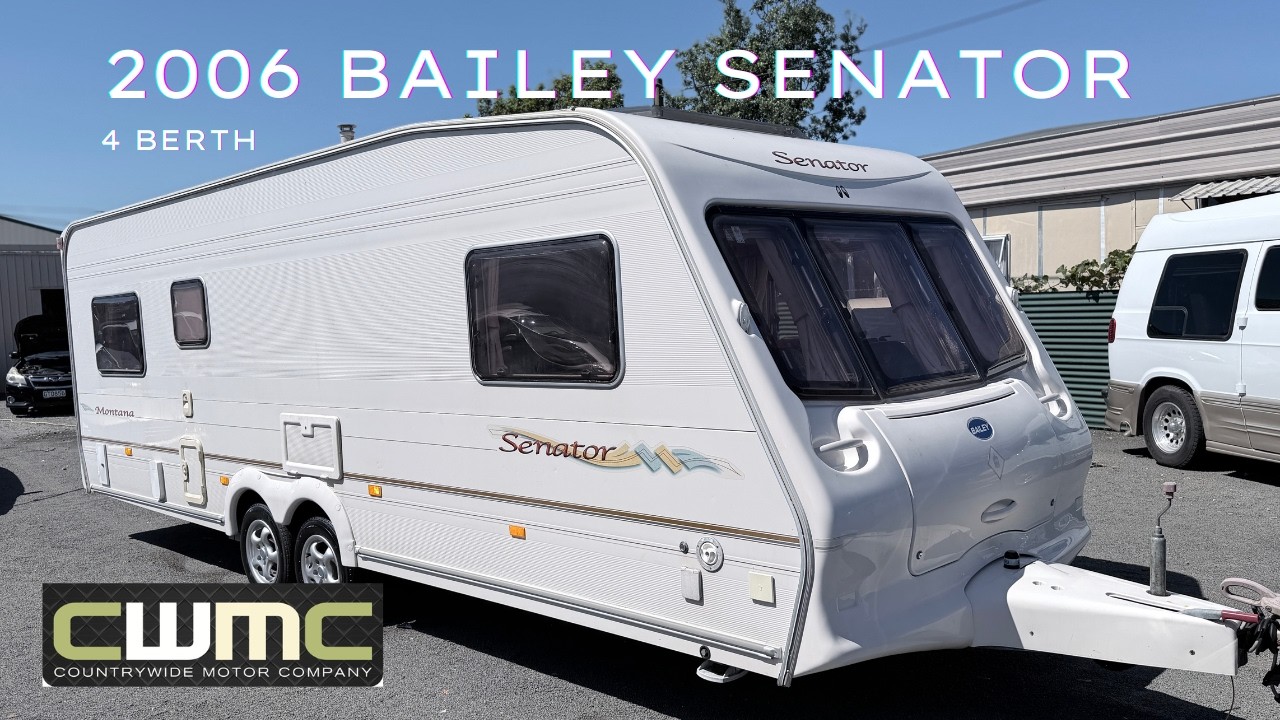 2006 Bailey Senator 4 Berth | Twin Axle Caravan Walkaround | NZ Ready to Tour