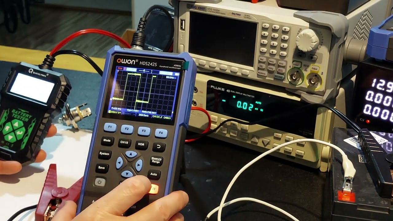 Quicklynks BA107 akku teszter működési elve