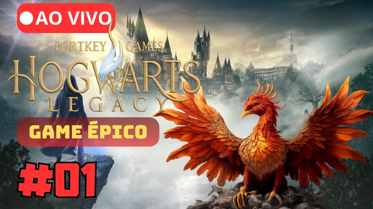 🔴 AO VIVO | COMEÇANDO DO ZERO - #O1 | HOGWARTS LEGACY