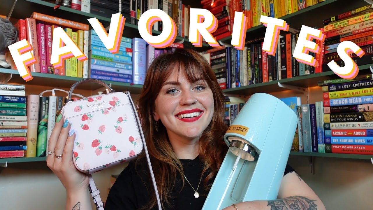current favorites 💛 bookish apps, jewelry and a fanny pack [cc]