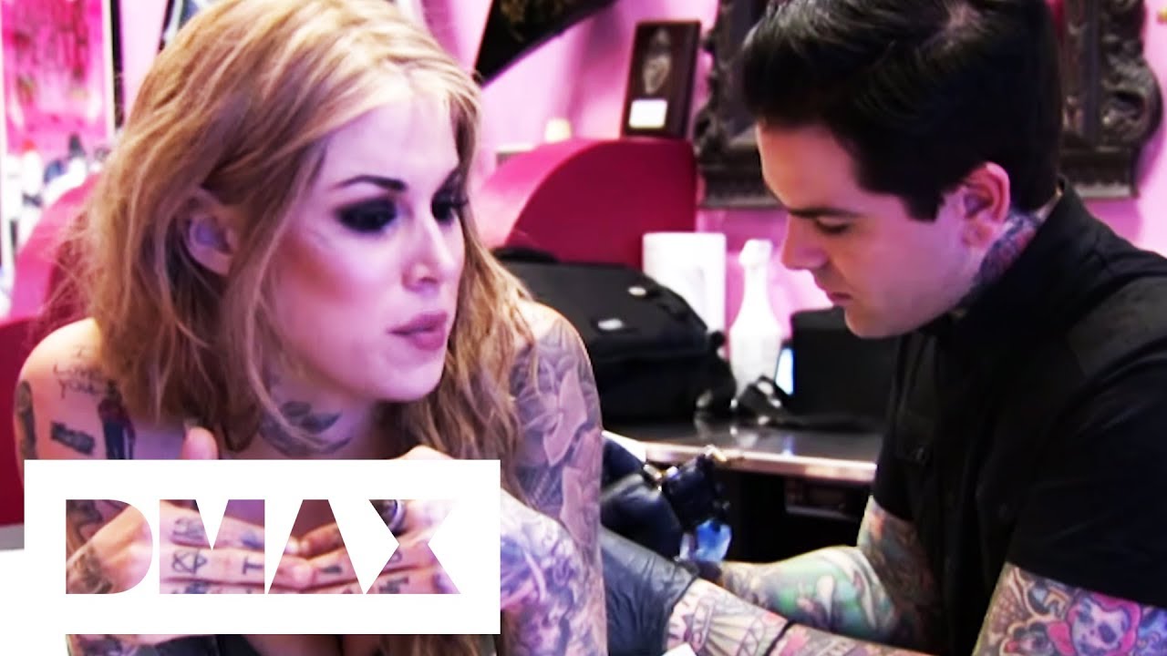 Kat Von D Gets A Tattoo Of Singer Johnette Napolitano | LA Ink