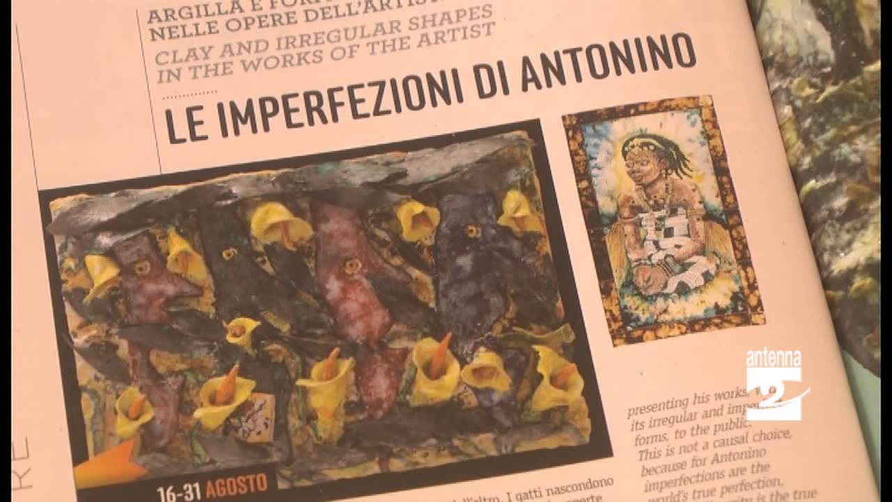 Clusone mostra Alessandro Antonino Antenna 2 TV 16082014