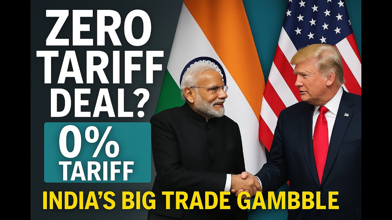 India&rsquo;s Zero-Tariff Deal with the U.S. &ndash; A Game-Changer or Economic Gamble? 🇮🇳🤝🇺🇸