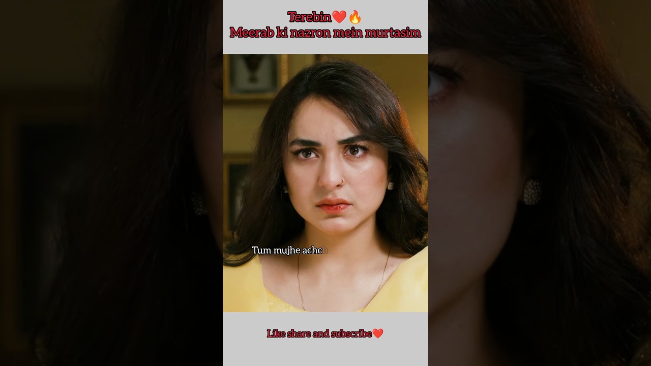 Tere Bin💞🔥| Murtasim x Meerab Ep- 38 ❤😍 Sab Kuch Badal Gaya 🔥 #shorts​ #feedshorts​ #terebin