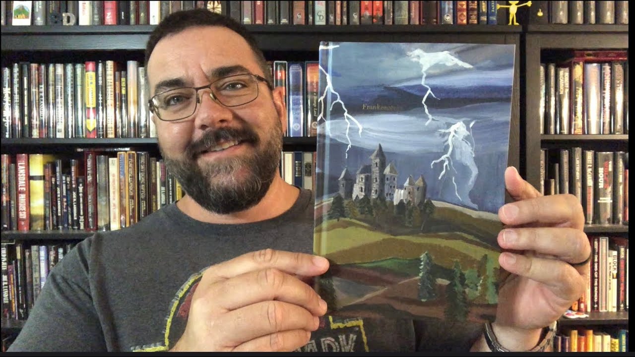 Распаковка книги «Франкенштейн» от Harper Collins Pretty Books Painted Edition. Классические монс...