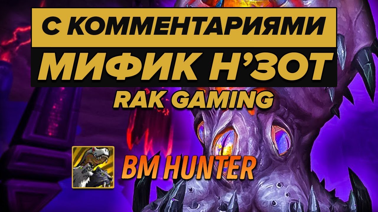 8.3 Mythic N'Zoth BM Hunter (Комментирую свою игру)
