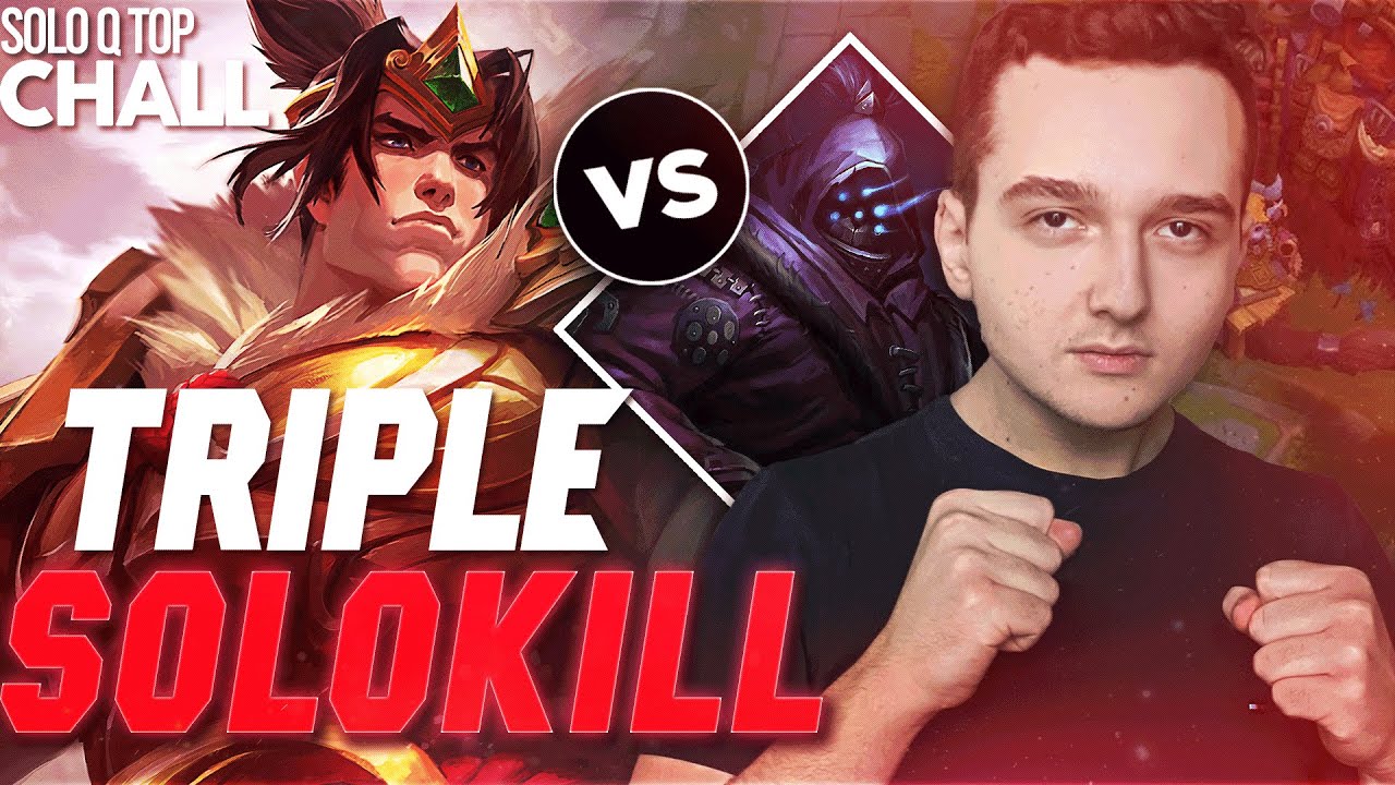 MASSACRE CONTRE CE CHALLENGER 1000 LPs - Challenger EUW Top - Garen vs Jax - Patch 13.5