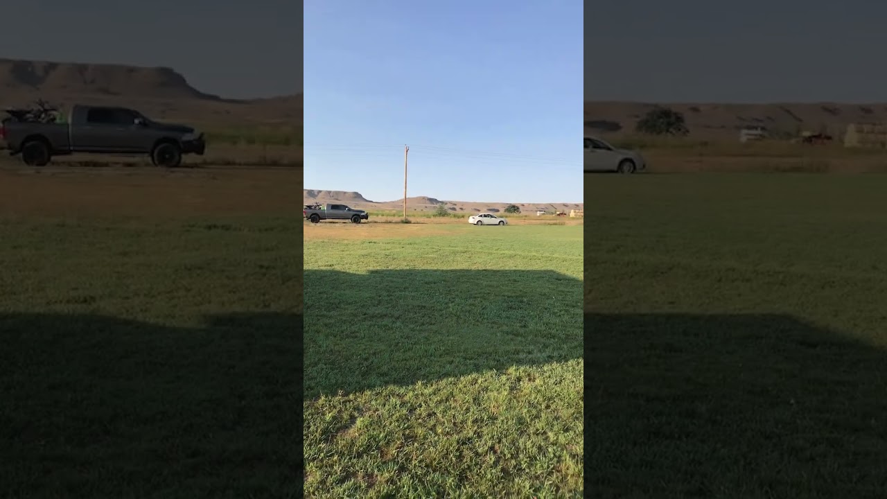 Camped in Riverton Wyoming Boony bash equine RV 