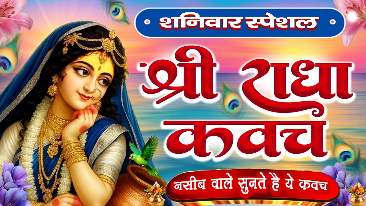 शनिवार के दिन राधा कवच का पाठ सुनने से अखंड सौभाग्य और धन के भंडार खुलेंगे Radha Kavach