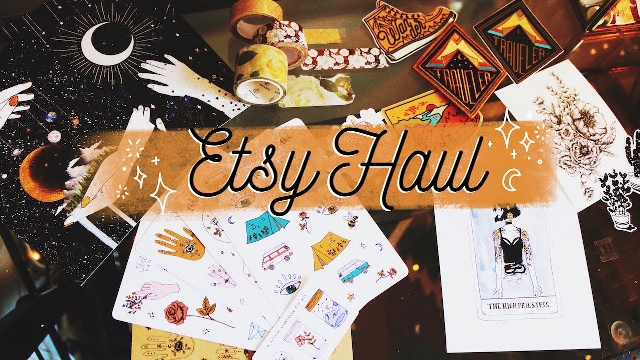 Etsy Haul! ✨ Art & Stationary + Decorating my Room