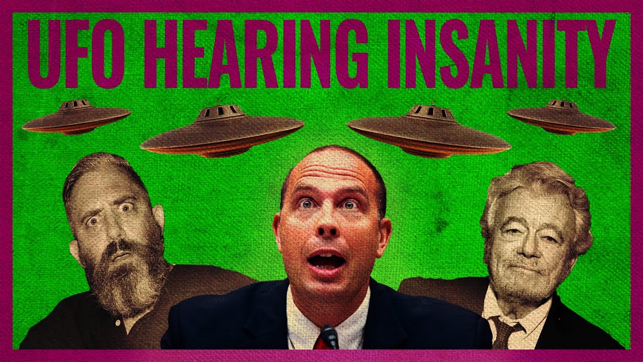 UFO Hearing Insanity - Jeremy Corbell & George Knapp Influencing Congress on UFOs