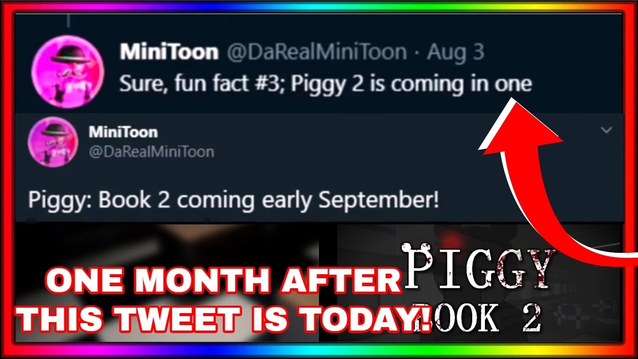 Roblox PIGGY: КНИГА 2 МОЖЕТ ВЫХОДИТЬ СЕГОДНЯ, И ВОТ ПОЧЕМУ. (Piggy 2)