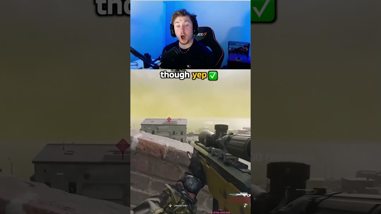 Wall bang on Warzone
