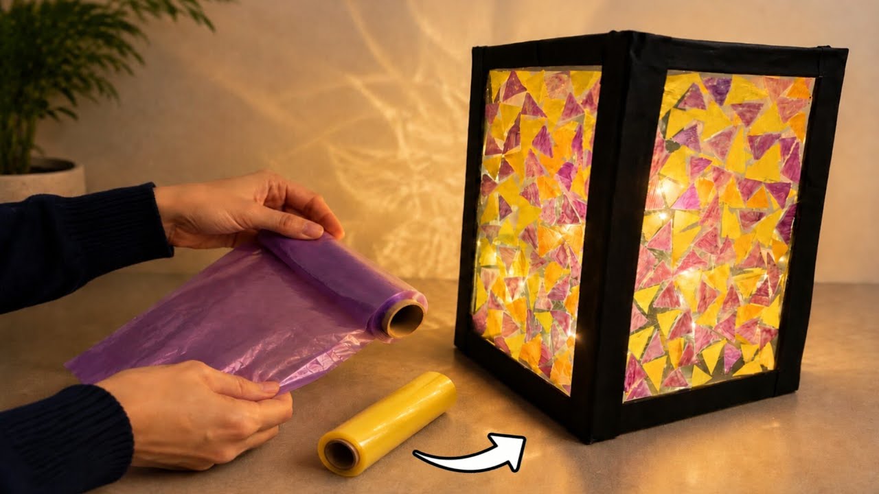 From Simple Plastic to a Cozy Night Lamp