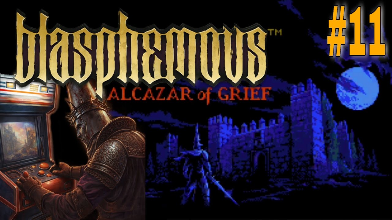 BLASPHEMOUS MINIGAME SECRETO ARCADE 8 BITS PEGANDO AS 5 GOLD SKULL + SKIN SECRETA