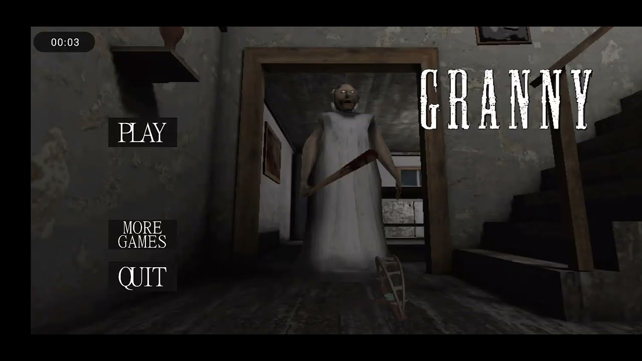 Playing granny 1. Sorry for no sound