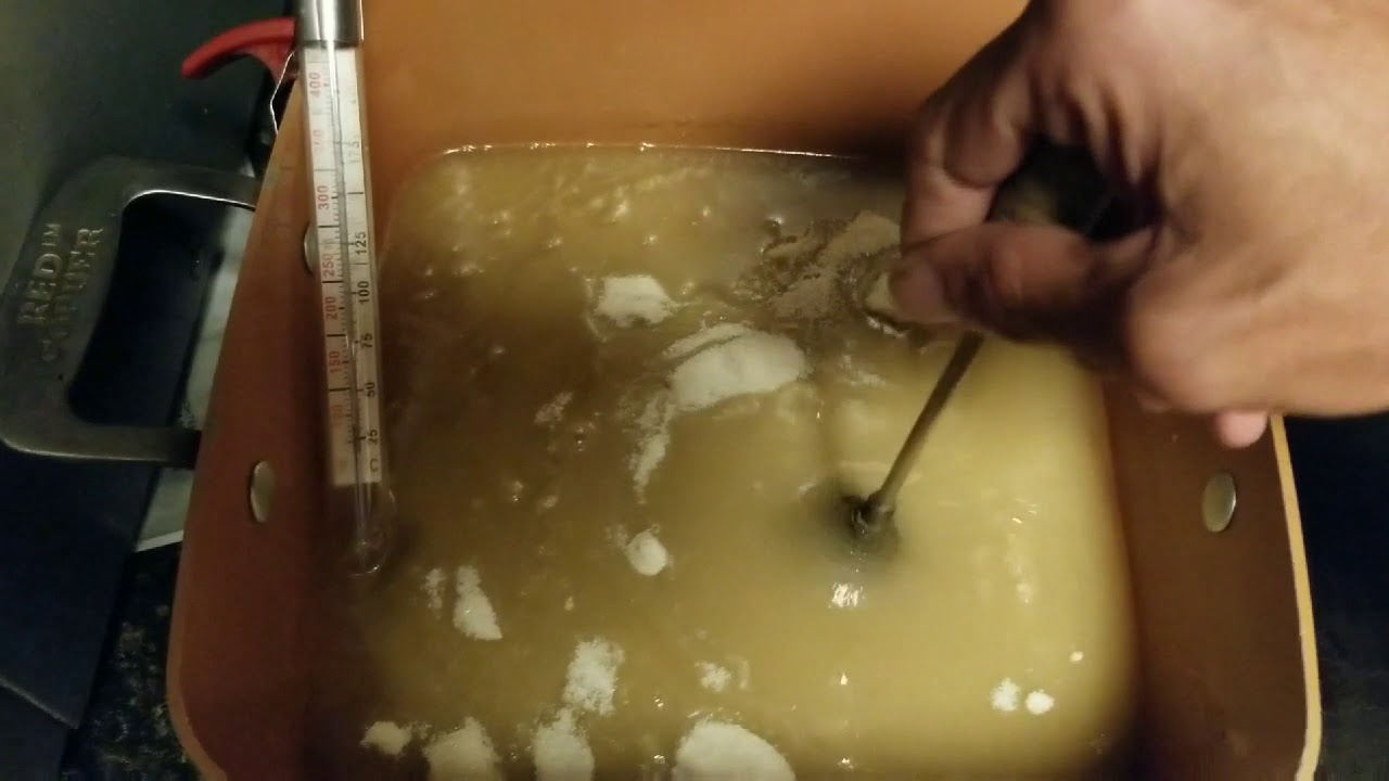 How to make medicated hard candies