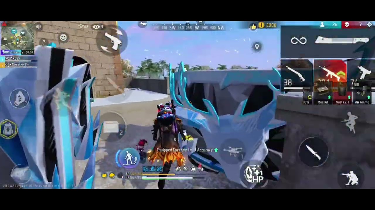 Poco f6 2v4gameplay mixed shot 