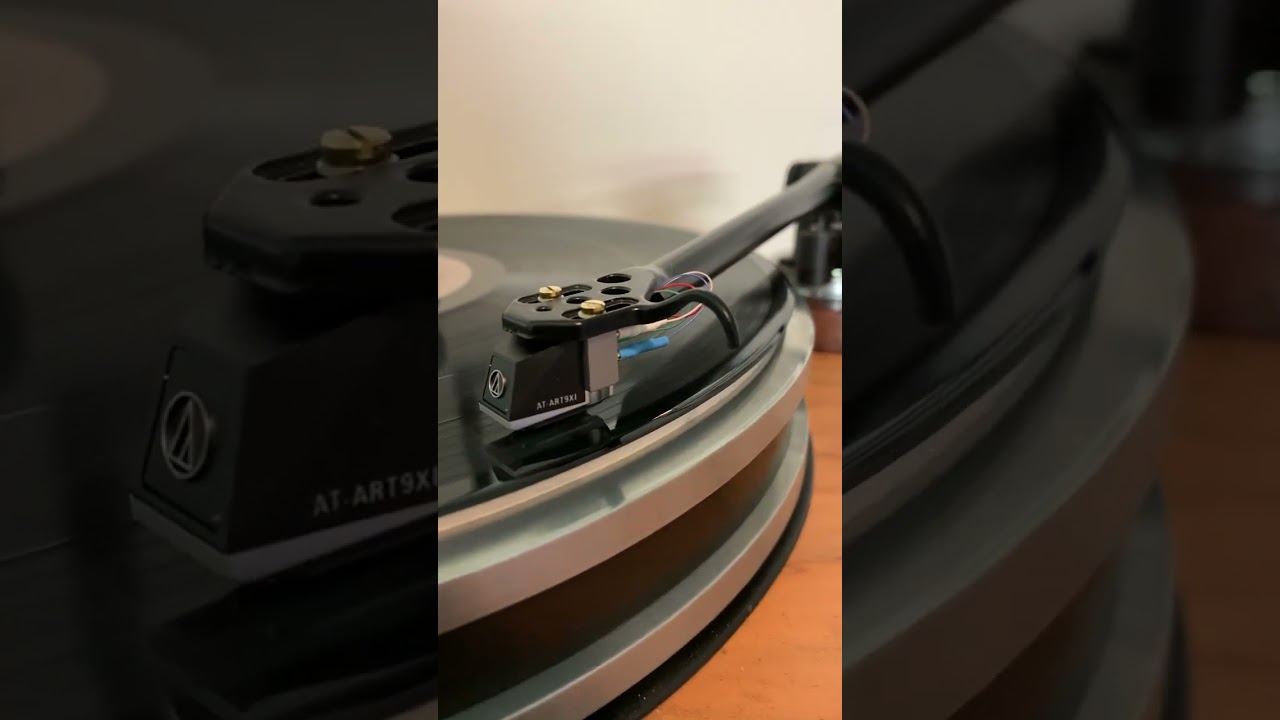 Test run of the AT ART9XI on a customized Lenco L75