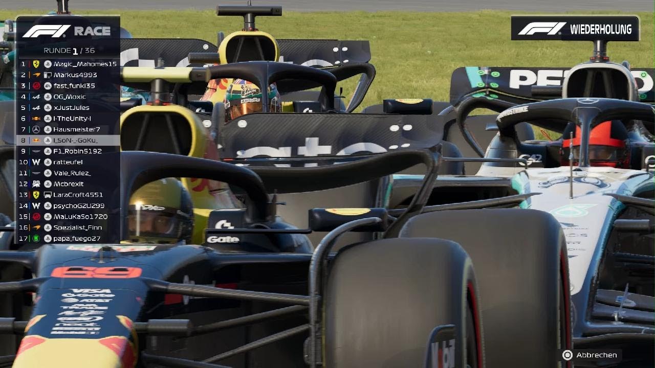 F1 25_ URF1 3.Ligarennen live aus Mexico City
