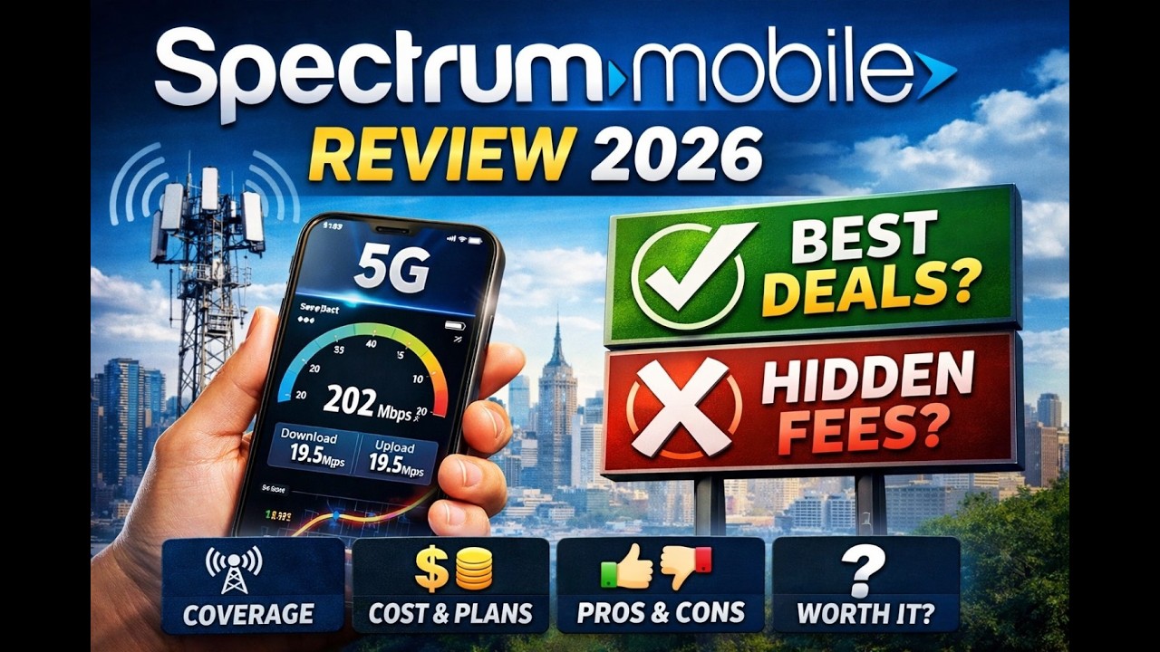 Spectrum Mobile Review 2026: Plans, Coverage, Pricing & Pros and Cons
