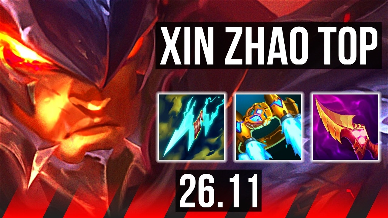 XIN ZHAO vs AATROX (TOP) | KR Master | 26.11