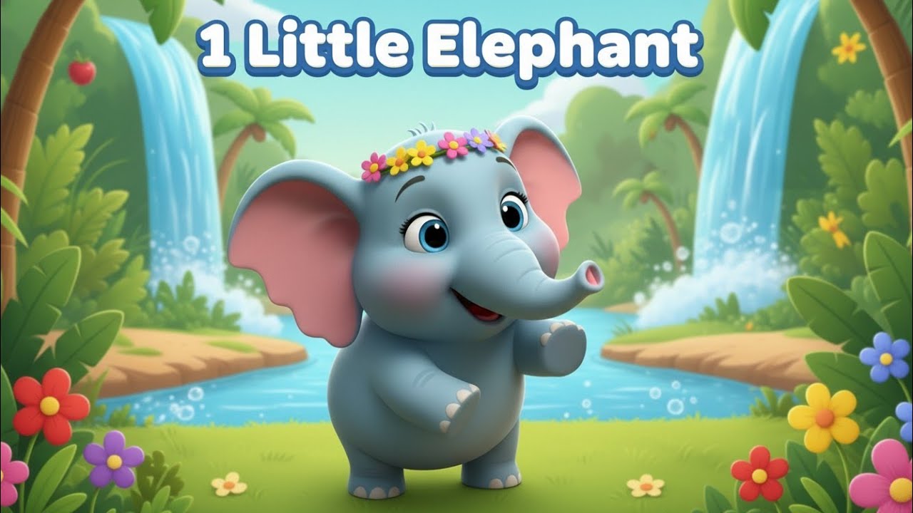 Little Friends Big Jungle Fun☀️ | Kids Song @Happysproutplayhouse #viral #rhymes #tom 