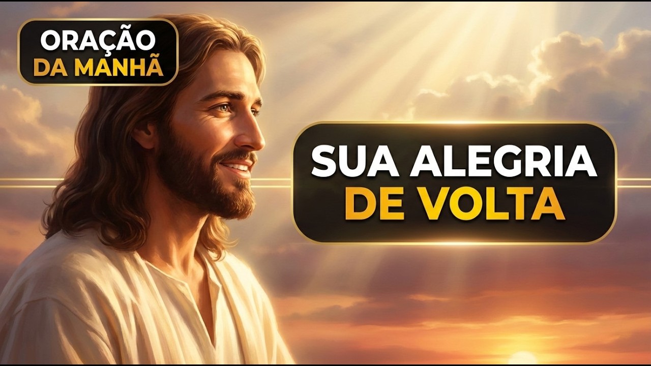 Oração da Manhã — Quando a Alegria Some… Faça Essa Oração